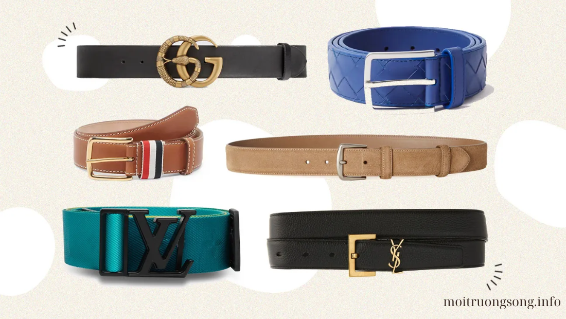 stylish leather belts